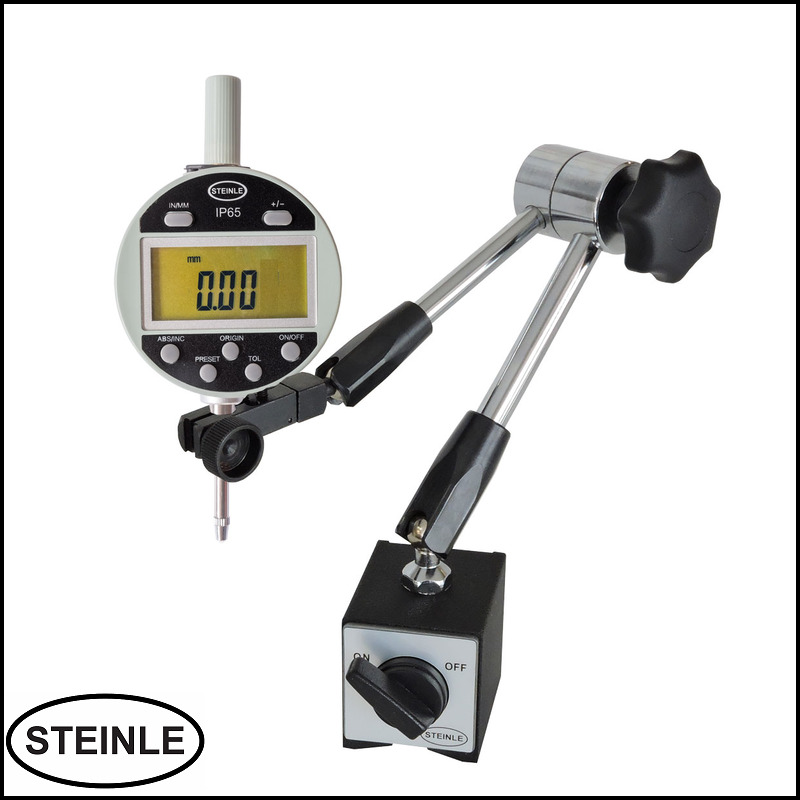 STEINLE 3201 IP65 Digital Messuhr 12,5 mm Ablesung 0,001 mm Display drehbar  über 270° Nur solange der Vorrat reicht