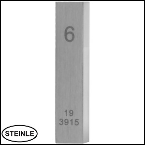 Parallel-Endmaß einzeln aus Spezialstahl, Güte 0 200,001 mm - 250,000 mm Parallel-Endmaß einzeln aus Spezialstahl, Güte 0 200,001 mm - 250,000 mm