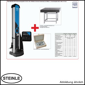 STEINLE 3105 Dial Indicator | 0-10 Mm Range, 0.01 Mm Accuracy, 58 Mm Dial, Workshop Precision Tool